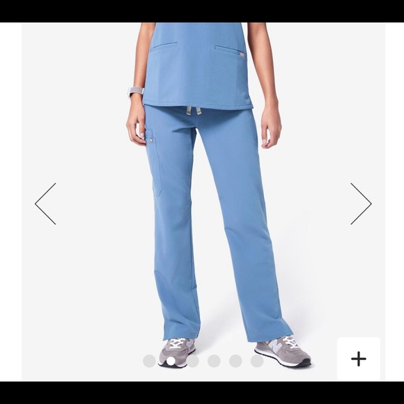 Figs Pants - Figs ceil blue - medium - Kade scrub pants